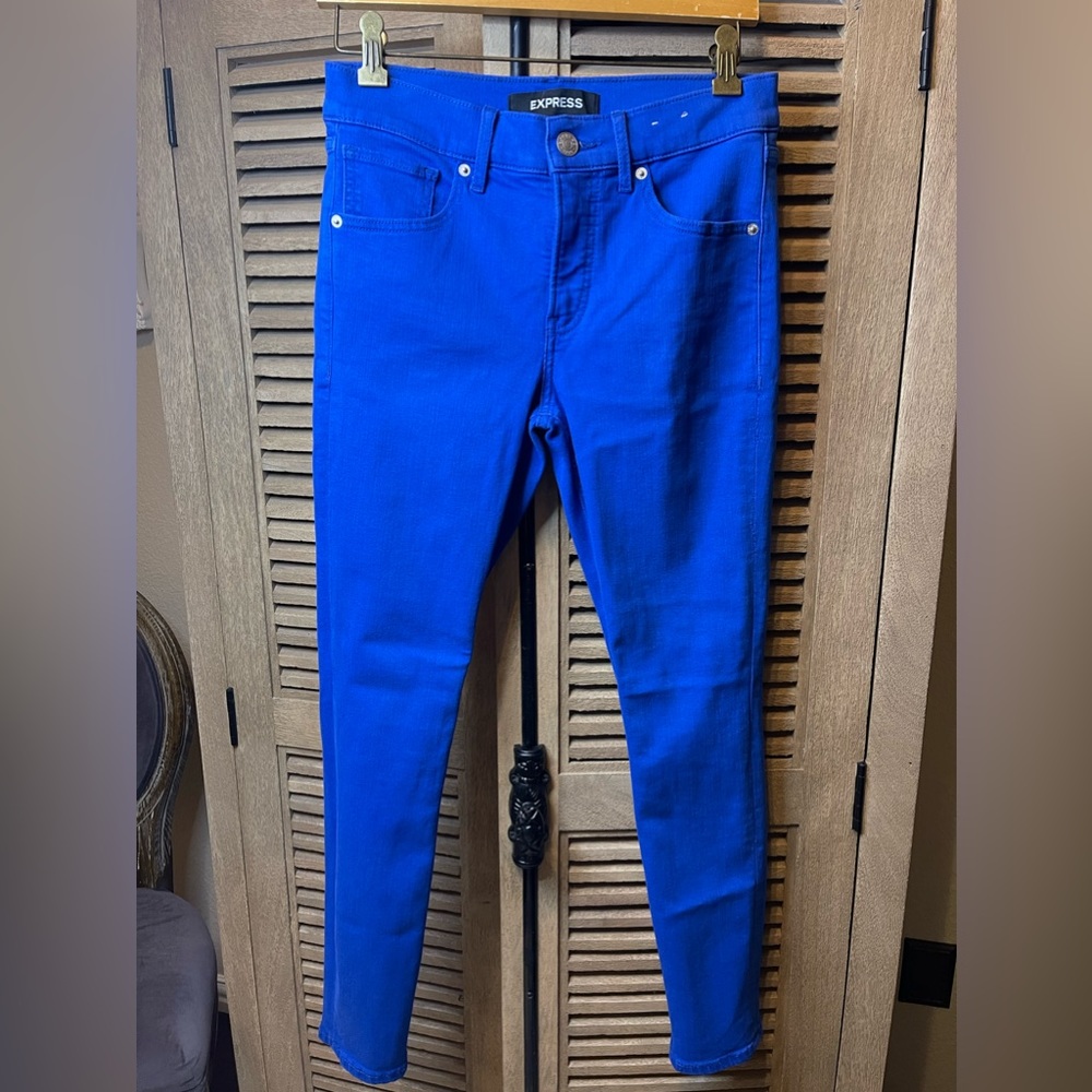 Express Denim Perfect Ankle Legging mid rise Size 6R